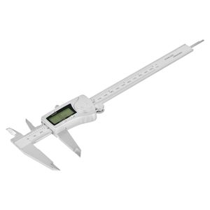 Calibrador Vernier Digital 6" Acero Inox, Std y Mm, Truper