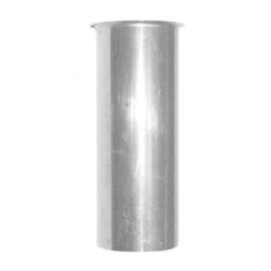 Tubo ceja acero inoxidable de 4"