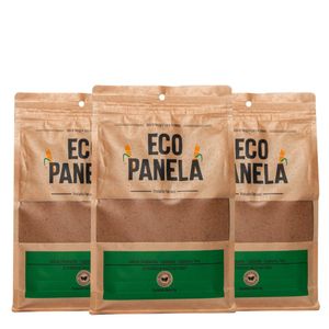 Panela Granulada Ecopanela Kraft Doy Pack X3
