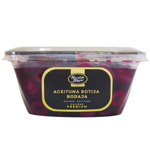 Aceituna Botija en Rodajas HUERTO MEJÍA Táper 220g