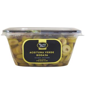 Aceituna Verde en Rodajas HUERTO MEJÍA Táper 220g