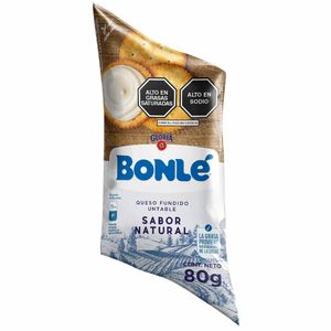Queso Fundido BONLÉ Natural Sachet 80g