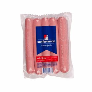 Salchicha de Pollo SAN FERNANDO Paquete 500g