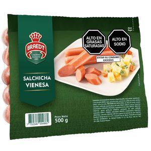 Salchicha Vienesa BRAEDT Paquete 500g