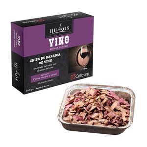 Astillas de barrica de vino 140gr Grillcorp