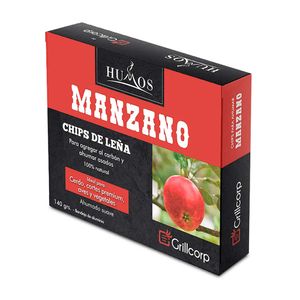 Astillas de leña de manzano 140gr Grillcorp