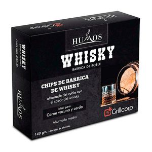 Astillas de barrica de whisky 140gr Grillcorp