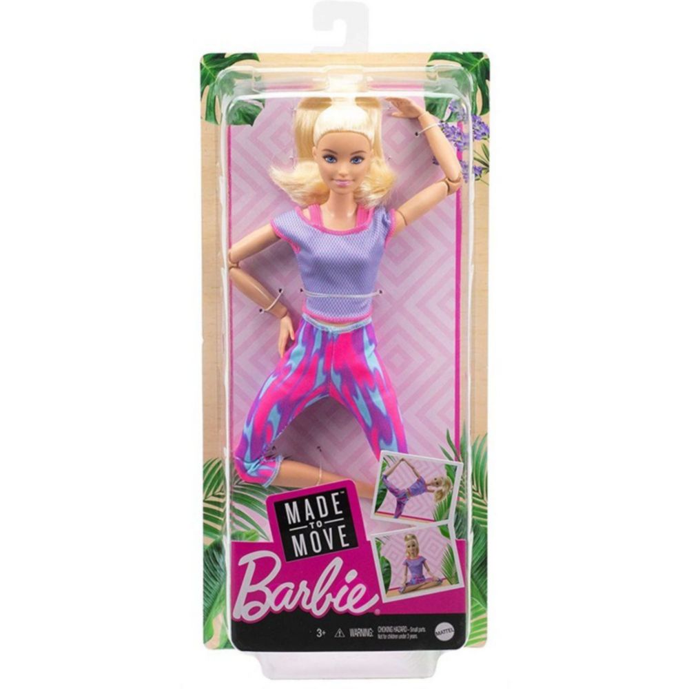 Muneca Barbie Made To Move Celeste Ftg80 Real Plaza