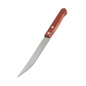 Cuchillo de sierra Wolfox WF1702 mango de madera 13 cm
