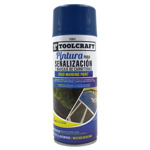 Pintura aerosol Toolcraft TC5837 para señalizacion carreteras  Azul