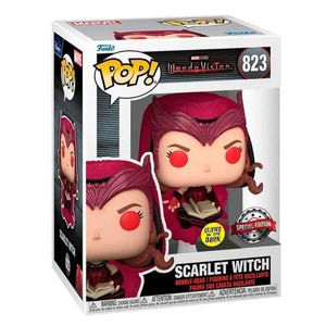 Funko Pop Marvel  Wandavision  Scarlet Witch (Gw) (Latam Exclusive)