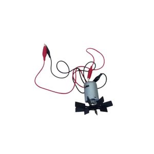 Experimento Generación de Voltaje Bestronic con Energía Eólica en Motor 12Vdc