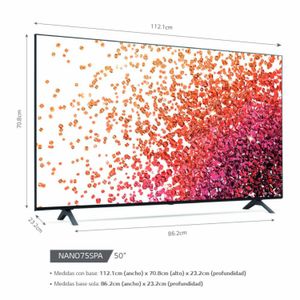 Televisor LG 50" NanoCell UHD 4K Smart Tv 50NANO75SPA