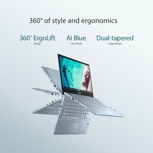 ASUS 14&quot; 128GB Multi-Touch 2-en-1 Chromebook Flip CX3 (Azul AI)