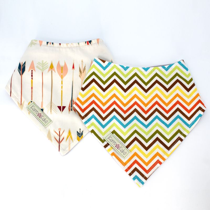 Babero Bandana Corte Triangular Para Niño Y Bebe