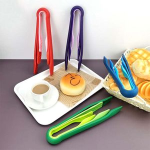 Juego de 3 pinzas clip de plástico de silicona para ensalada