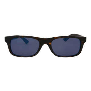 Lentes de Sol con Montura Cuadrada Gucci GG0008S-30000955-003 para Hombre en Marrón Habana Azul