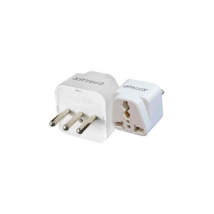 Adaptador Enchufe Multiple Redondo 3 en Linea Op603-l Opalux