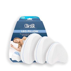 Almohada para Pierna y Rodilla On Our  Viscoelástica 25cm x 23cm Pack 3 Unidades
