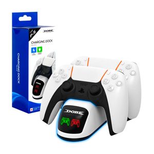 Cargador para Mandos Ps5 Estación de Carga Ps5 Blanco