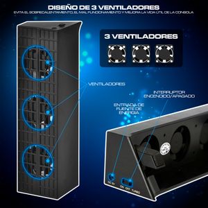 Cooler para PlayStation 4 Slim Ventilador Ps4 Slim