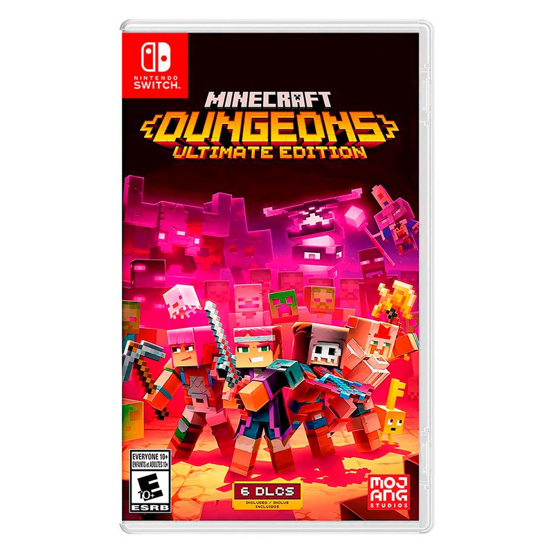 Minecraft Dungeons Ultimate Edition Nintendo Switch Latam Real Plaza