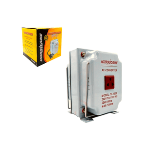Transformador Hurricane 1000w Adaptador 220/110v Ac