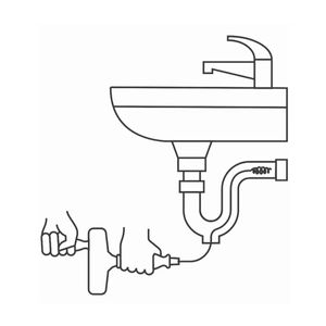 Destapacaños con cable de acero Pretul 22880  4.5 metros