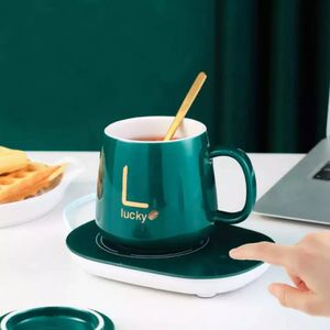 Taza Mug con Base Calentador Eléctrico