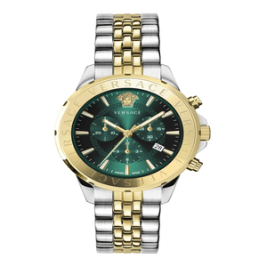 Reloj Versace Chrono Signature Watch VEV600921 para Hombre en Dos Tonos