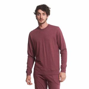 Polo Manga Larga Rising Dragon El Protector - Vino