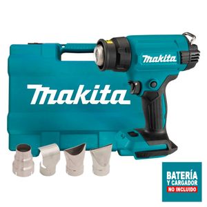 Pistola de Calor Makita DHG181ZK LXT 18V 550°C 2 Velocidades sin Batería