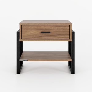 Velador Contemporáneo Laiz Marrón 110cm