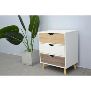 Velador Contemporáneo Tricolor Monju 62 cm