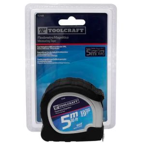 Wincha magnético Toolcraft TC1418 5mx19mm (3/4")