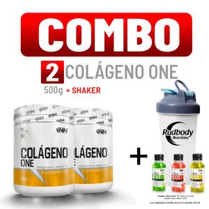 Combo Innovate Nutrition - 2 Colágeno One 500gr Mora + Shaker