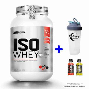 Proteína Universe Nutrition Iso Whey 90 1200gr Vainilla + Shaker