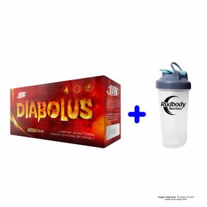 Quemador de Grasa Universe Nutrition Diabolus Caja 28 Unid Maracuyá + Shaker
