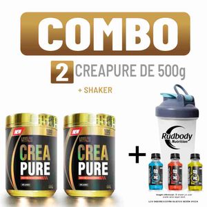 Combo Level Pro - 2 Crea Pure 500gr + Shaker