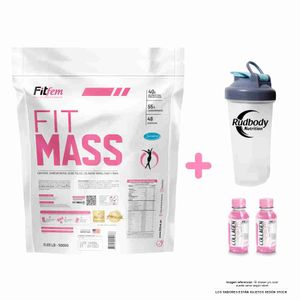 Proteína Fitfem Fitmass 5000gr Chocolate + Shaker