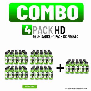 Combo ADN Nutrition - HD Pack 60 Unid Manzana + 1 Pack Gratis
