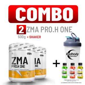 Combo Innovate Nutrition - 2 Zma Pro.H One 500gr Citrus Punch  + Shaker