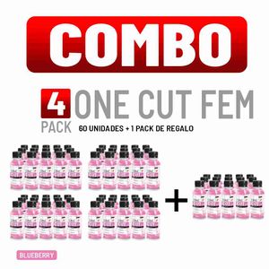Combo Innovate Nutrition - One Cut Pack 60 Unid Blueberry + 1 Pack Gratis