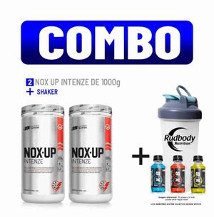 Combo Universe Nutrition - 2 Nox-Up Intenze 1000gr Uva + Shaker