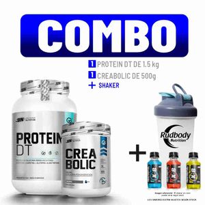 Combo Universe Nutrition - Protein DT 1500gr Cookie + Creabolic 500gr + Shaker