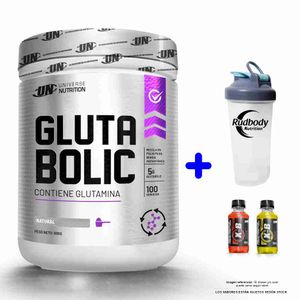 Glutamina Universe Nutrition Glutabolic 500gr + Shaker