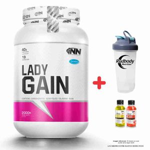 Proteína Innovate Nutrition Lady Gain 2000gr Chocolate + Shaker