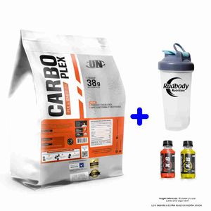 Carbohidrato en Polvo Universe Nutrition Carbo Plex 3000gr Naranja + Shaker