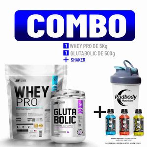 Combo Universe Nutrition - Whey Pro 5000gr Cookie + Glutabolic 500gr + Shaker