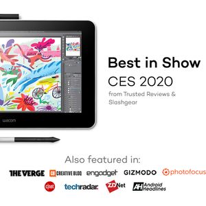 Pantalla con rotulador creativo Wacom One (reacondicionada)
